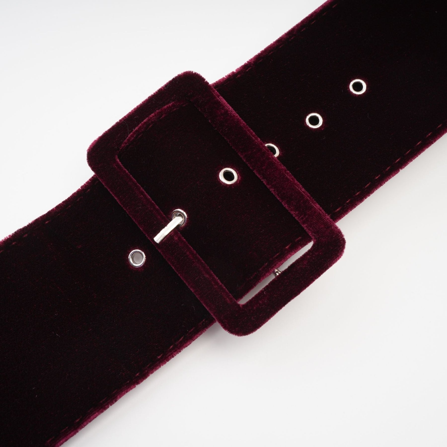 Tovelina velvet belted dress