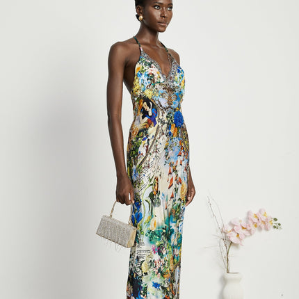 Valérie chainembellished maxi dress