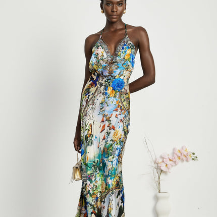 Valérie chainembellished maxi dress