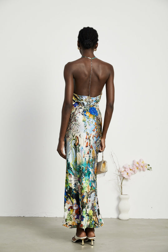 Valérie chainembellished maxi dress