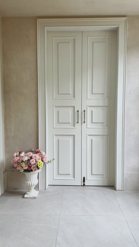 Vanessa Green Maxi Dress with Fitted Waistline and Open Back