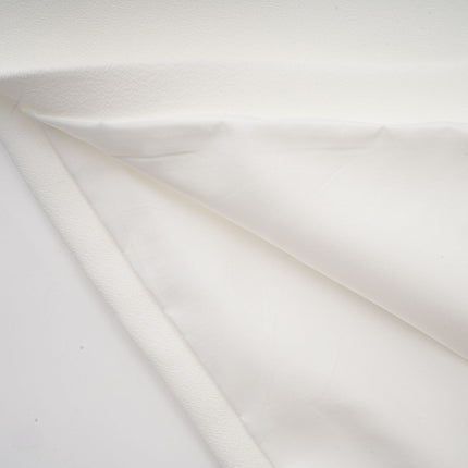 Vanessa white fauxflower embellished mini dress