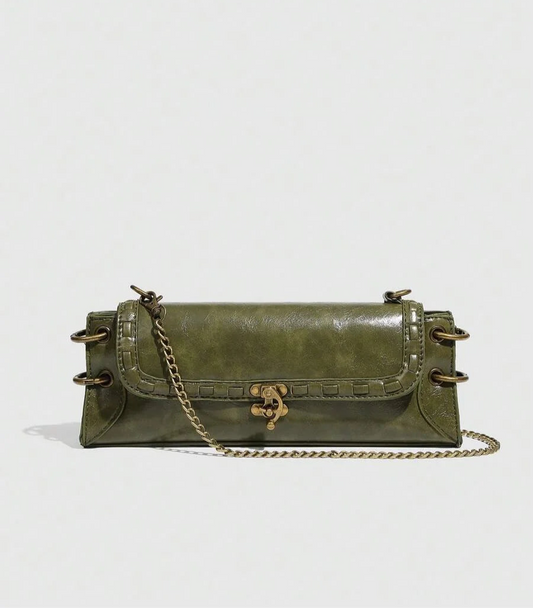 Versatile Shoulder Bag Crossbody Bag Clutch Bag Bull Bag