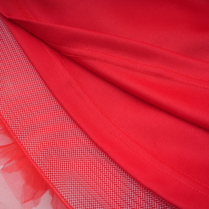 Victoire tullepanelled midi dress
