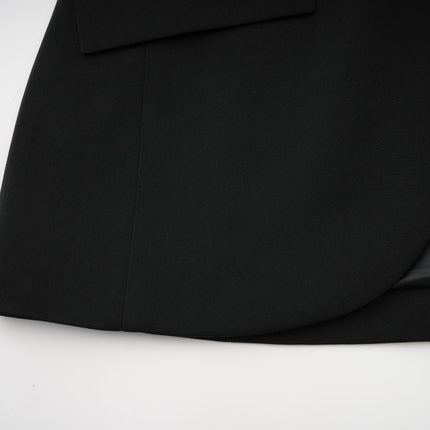 Vincenzina Black Crystal Embellished Jacket Trousers