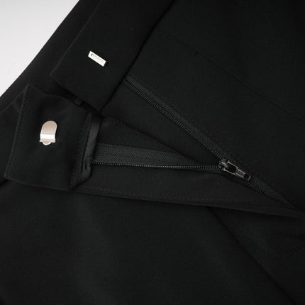Vincenzina Black Crystal Embellished Jacket Trousers