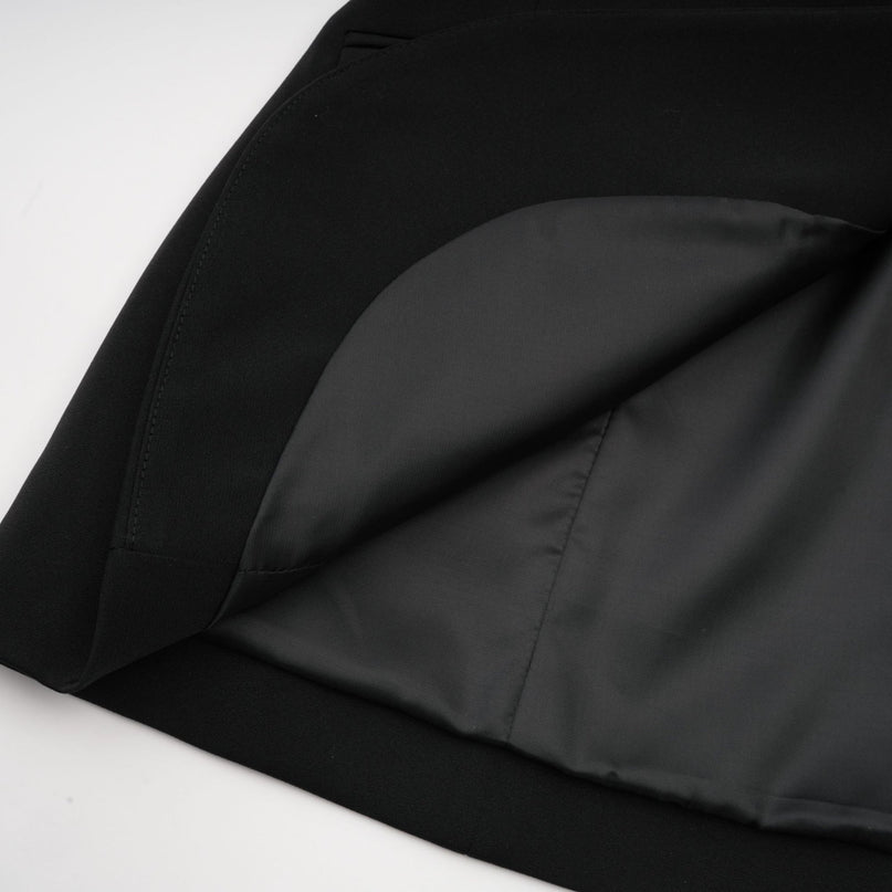 Vincenzina Black Crystal Embellished Jacket Trousers
