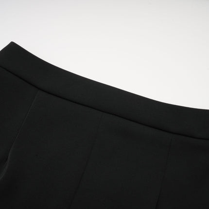 Vincenzina Black Crystal Embellished Jacket Trousers