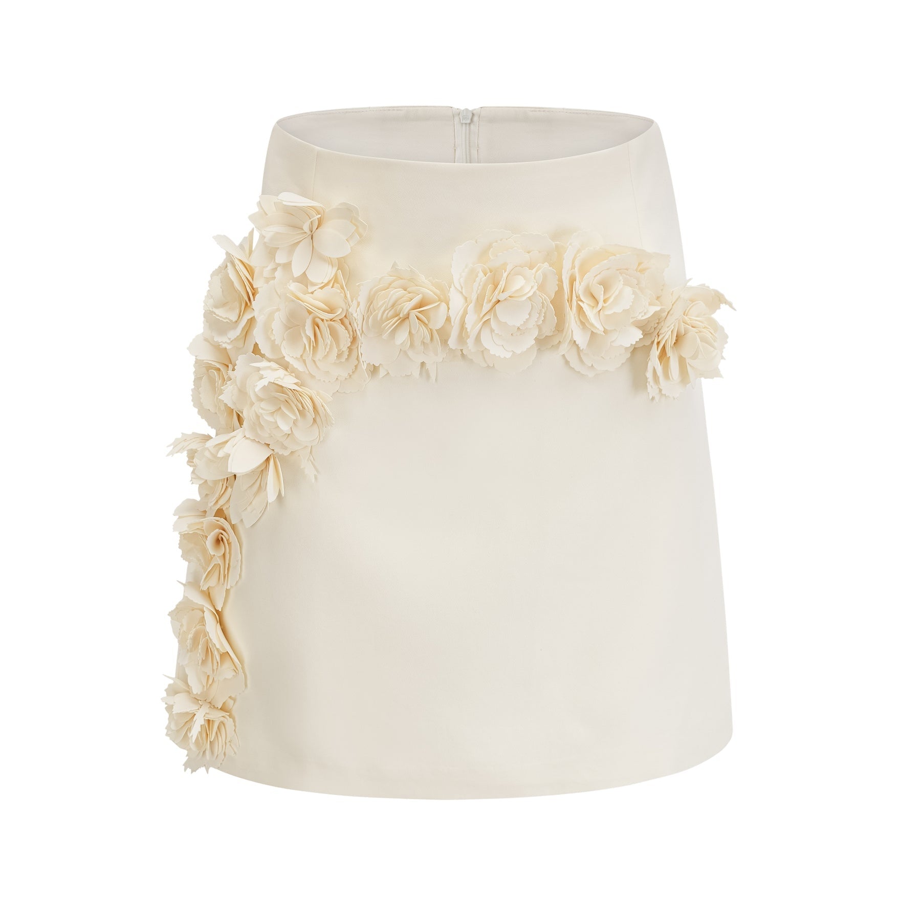 Vivien floralappliqué jacket  skirt matching set