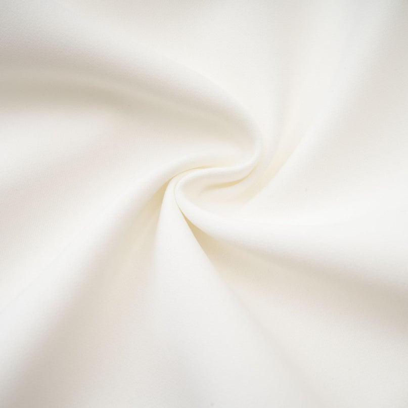 White decorated short dress Xanthea with ornate details