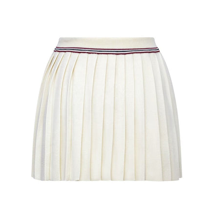 White knit lounge set for women