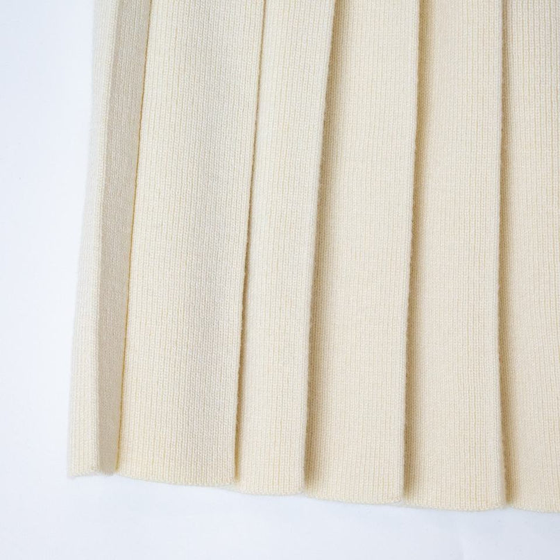 White Sarah Knit 2-Piece Lounge Set Sleeveless Top Knee-Length Shorts Spandex Polyester Blend Breathable Lightweight Spring Summer Leisure Casual Fashion Forward Women