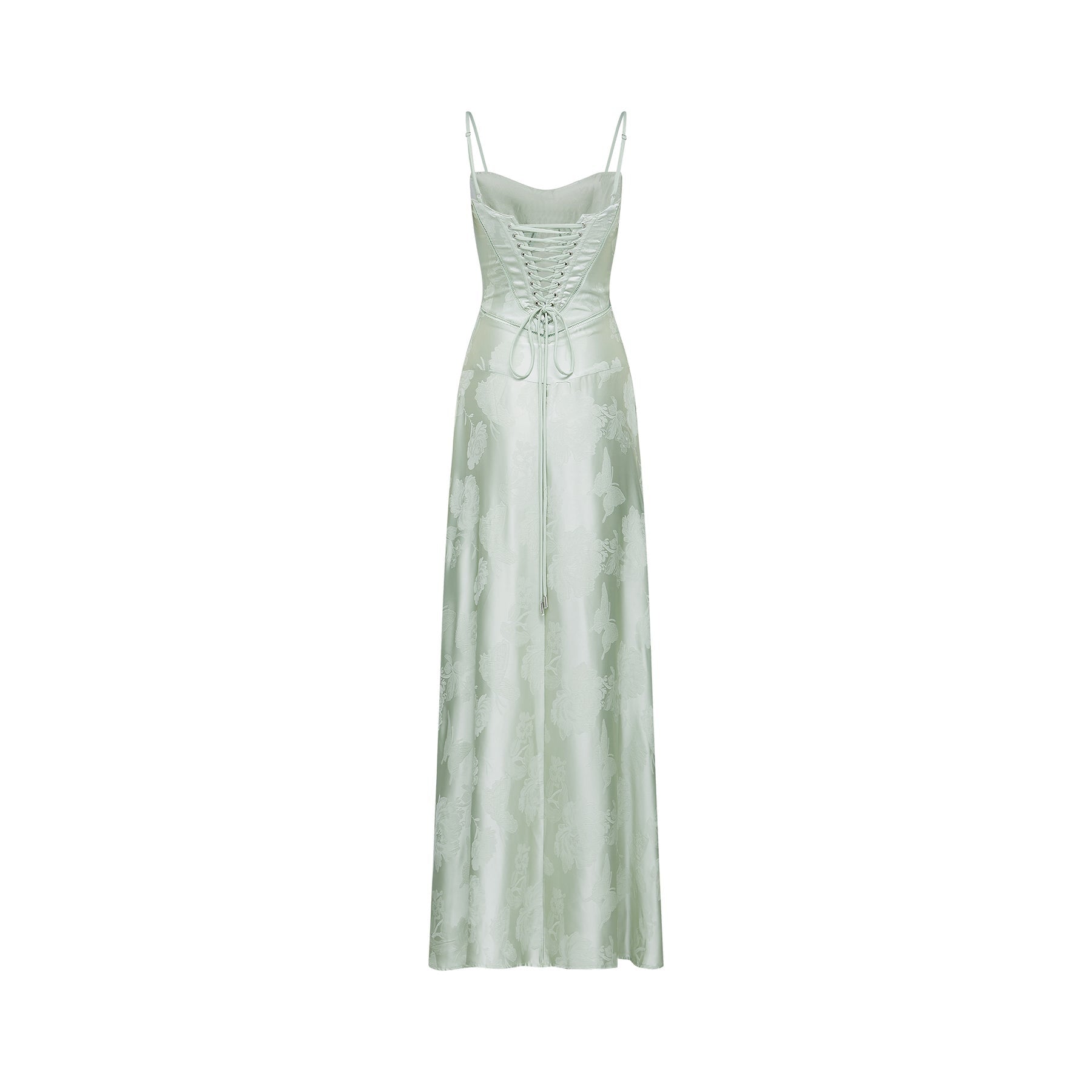 Chic spaghetti strap dress with a low-cut design
