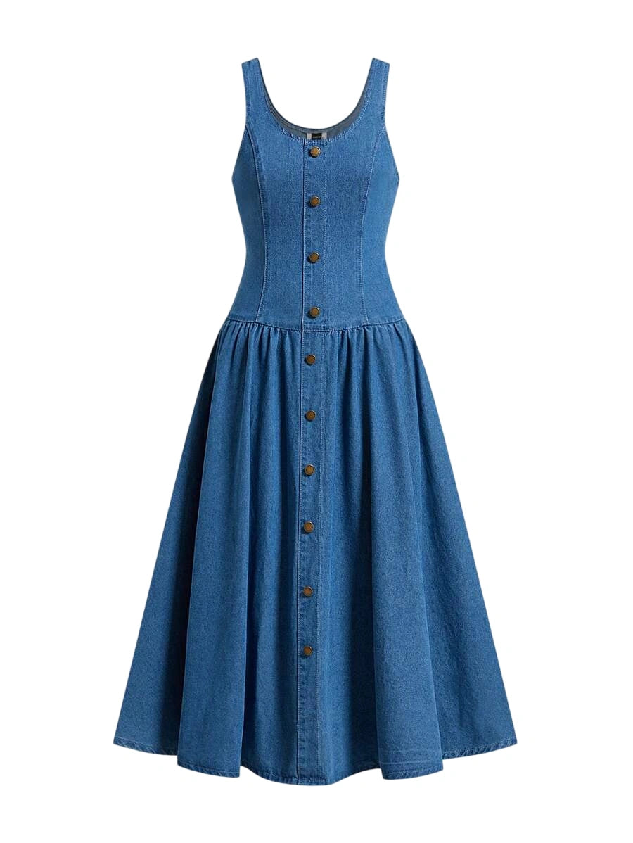 Women Denim Dress Sleeveless Tank Dresses For Women ElegantEaster Dress WomenConcert Outfit