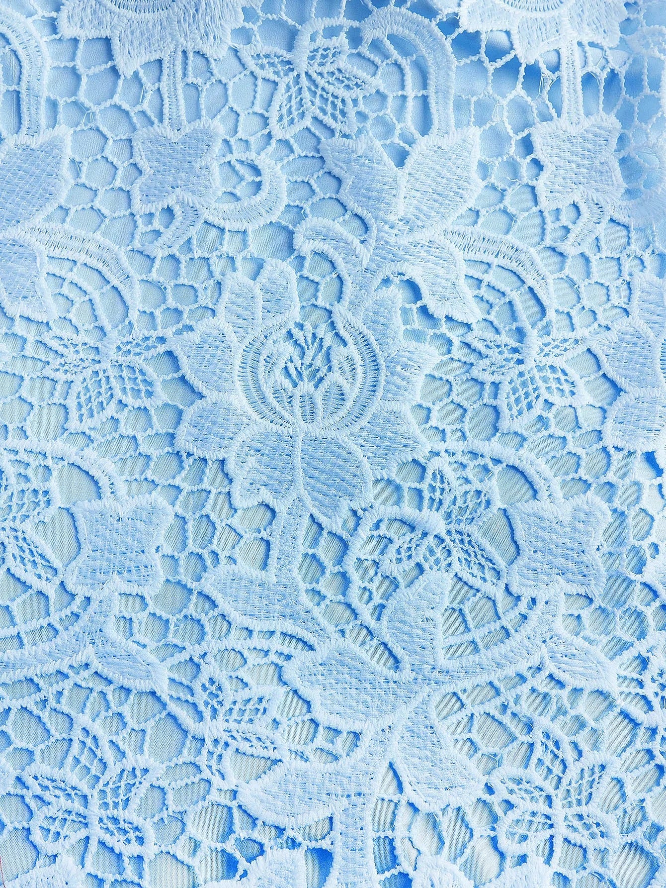 Women Gradient Lace Midi Bodycon Dress Round Neck Short Sleeve Suitable For SpringSummer Beach