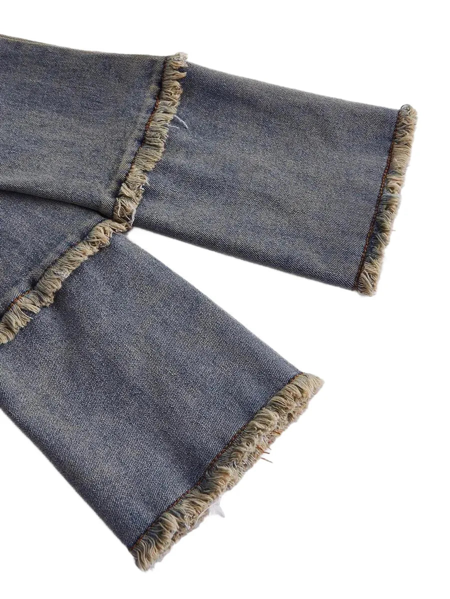 Womens Denim Jacket Minimalist Fashion Casual Suitable For Daily Wear