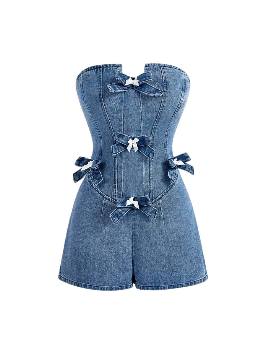 Womens Denim Suspender Pants amp Jumpsuit Minimalist Casual Everyday Wear