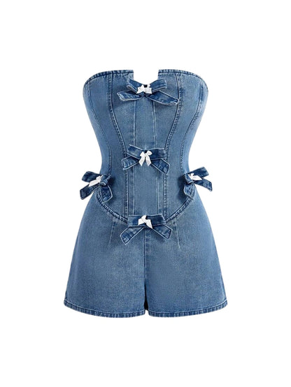 Womens Denim Suspender Pants amp Jumpsuit Minimalist Casual Everyday Wear