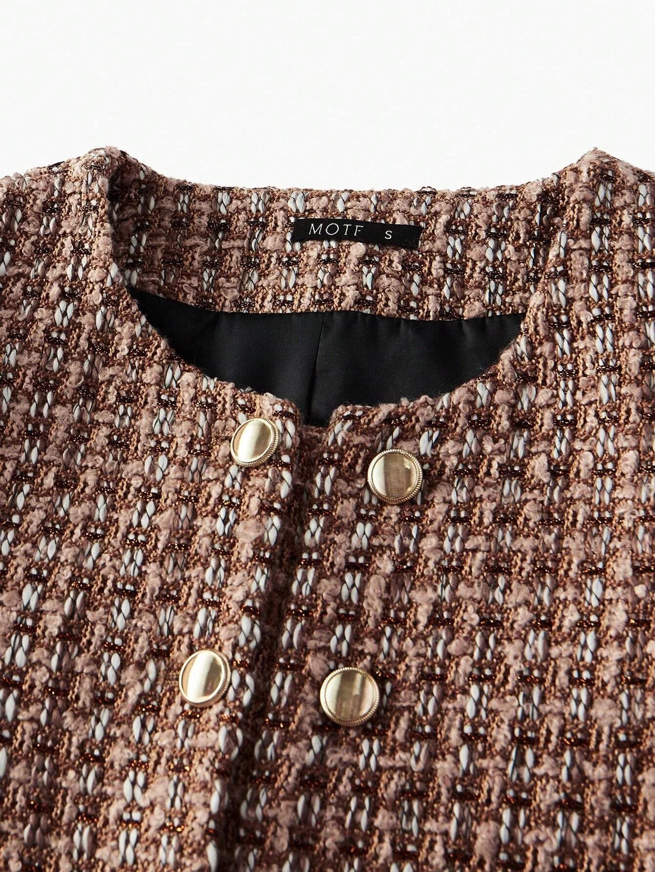 Womens Front Button Long Sleeve Pocket Jacket Casual Daily Wear