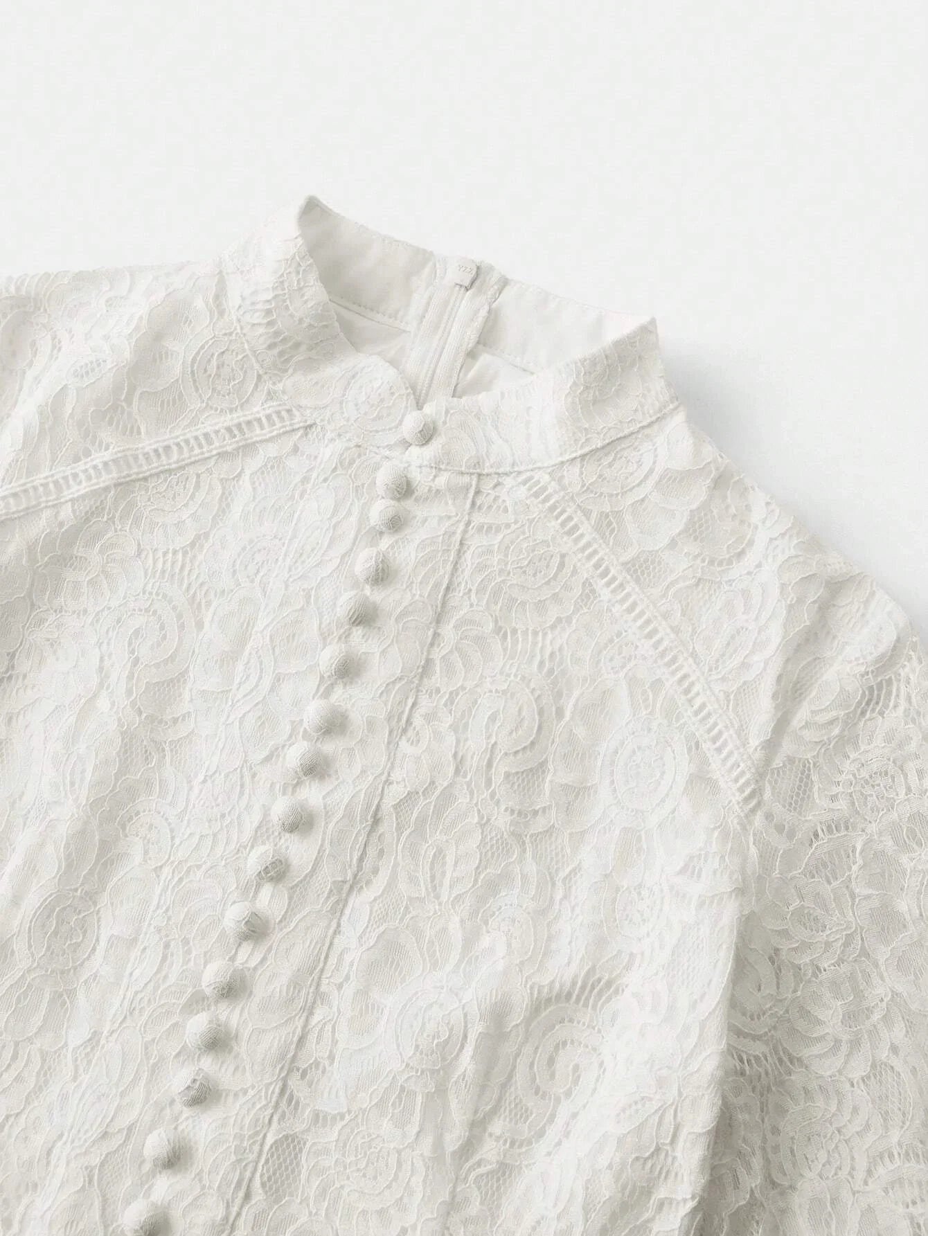 Womens Solid Color Lace Lantern Sleeve Elegant Dress For Holiday Party Clothes Maxi Women Outfit