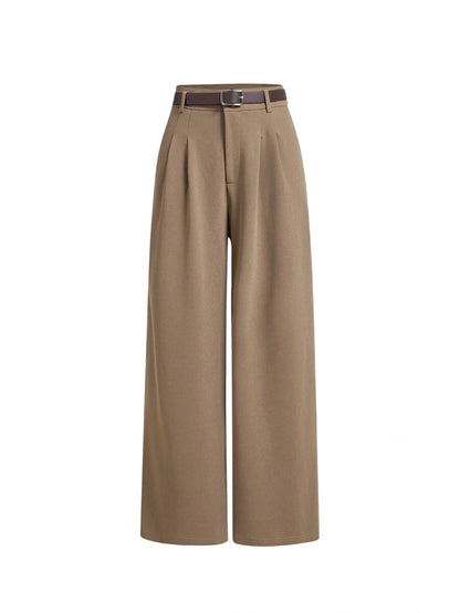 Womens Solid Color Simple Daily Style Long Pants