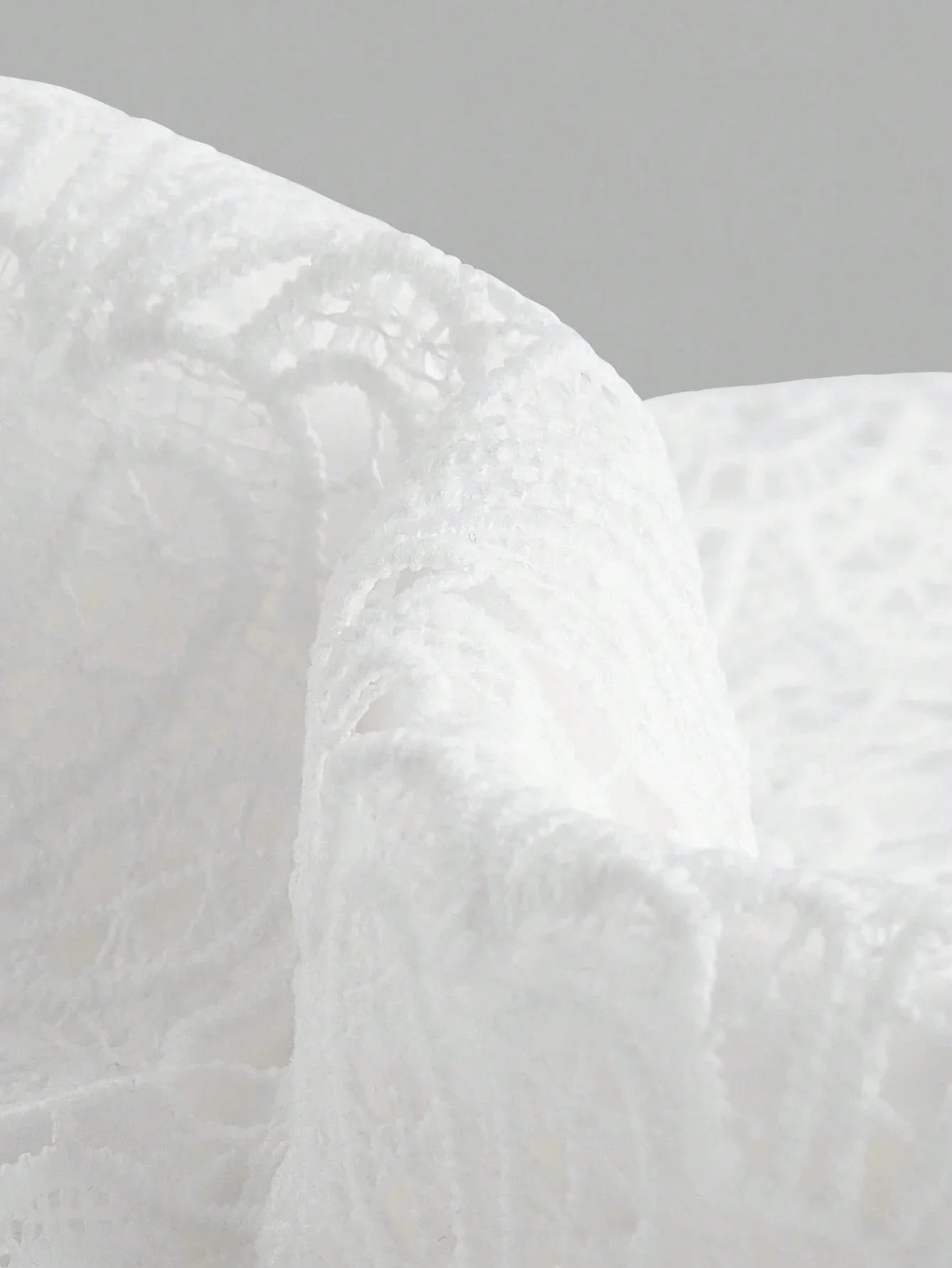 Womens White Delicate Romantic Elegant Waist Slimming French Style Midi Lace Dress For Office