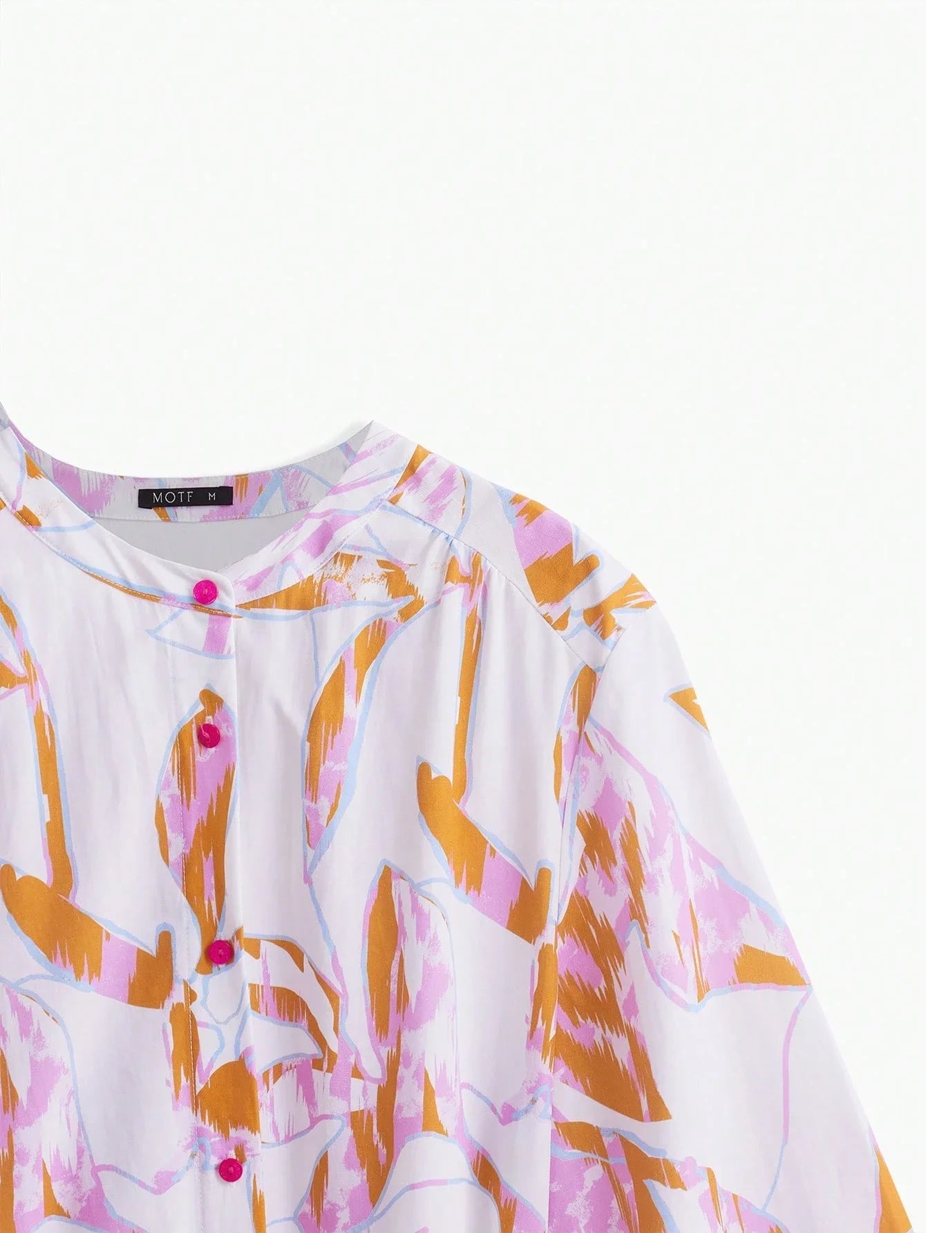 X Nour PREMIUM VISCOSE BLEND BELL SLEEVE DRESS