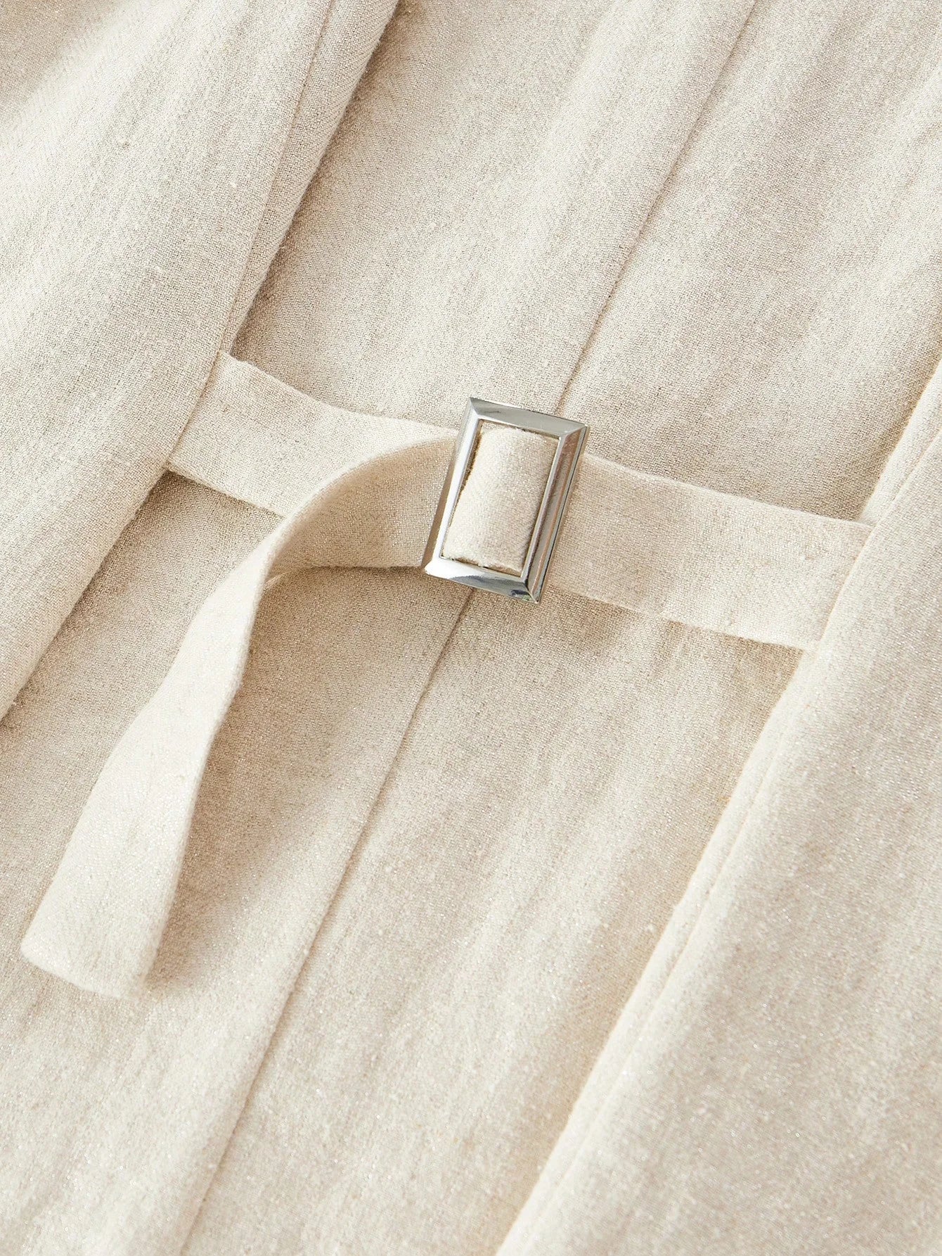 X PRISCILA amp JIMENA MOTF PREMIUM LINEN SINGLE BREASTED WAISTCOAT