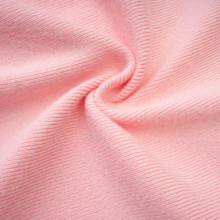 Yvette Pink Black Button Knit Thigh Length Dress