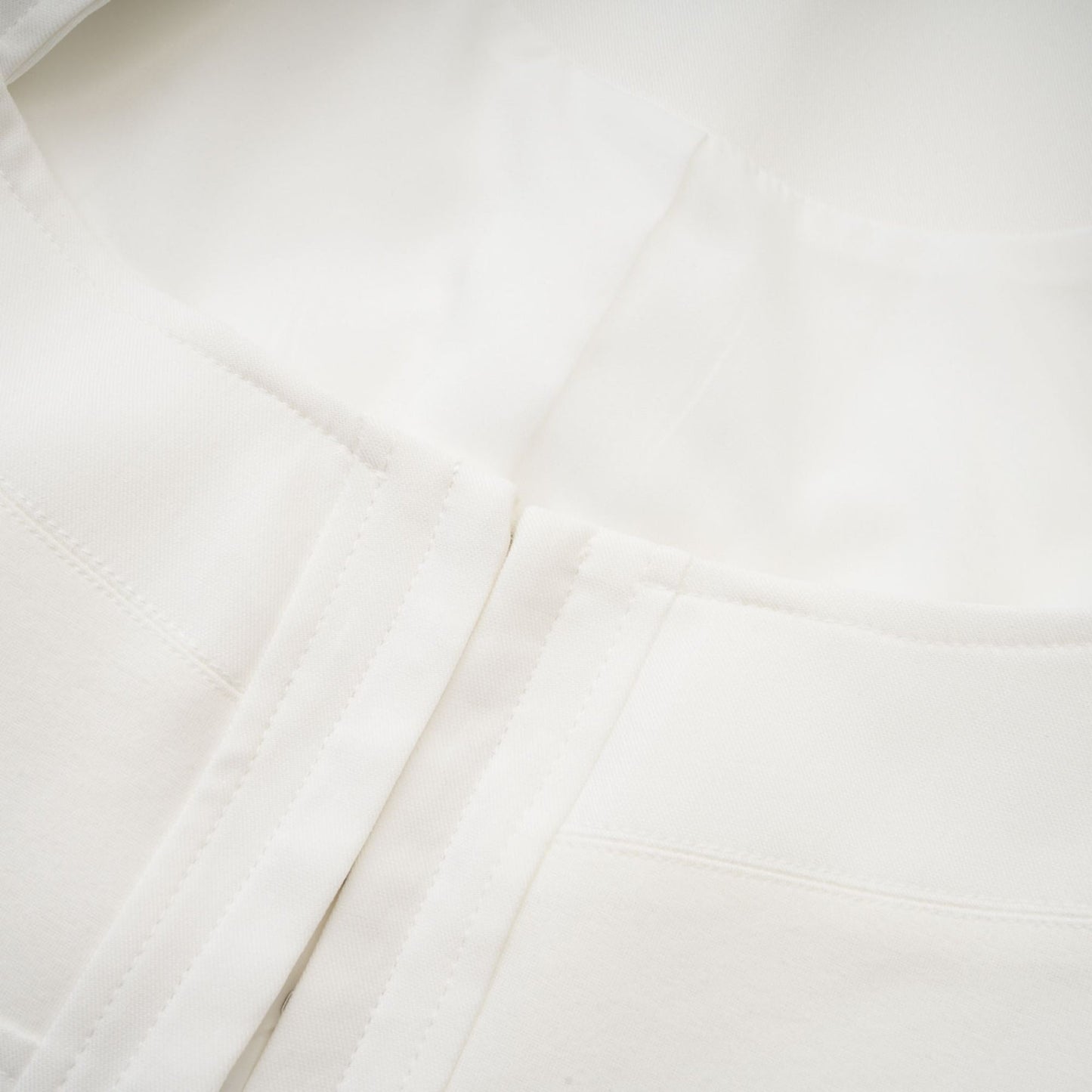 Yvette white longsleeved corset top