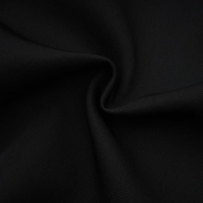 Zephyra black lacedetail mini dress