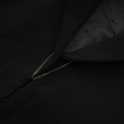 Zita Black Corset Style Panelled Jacket