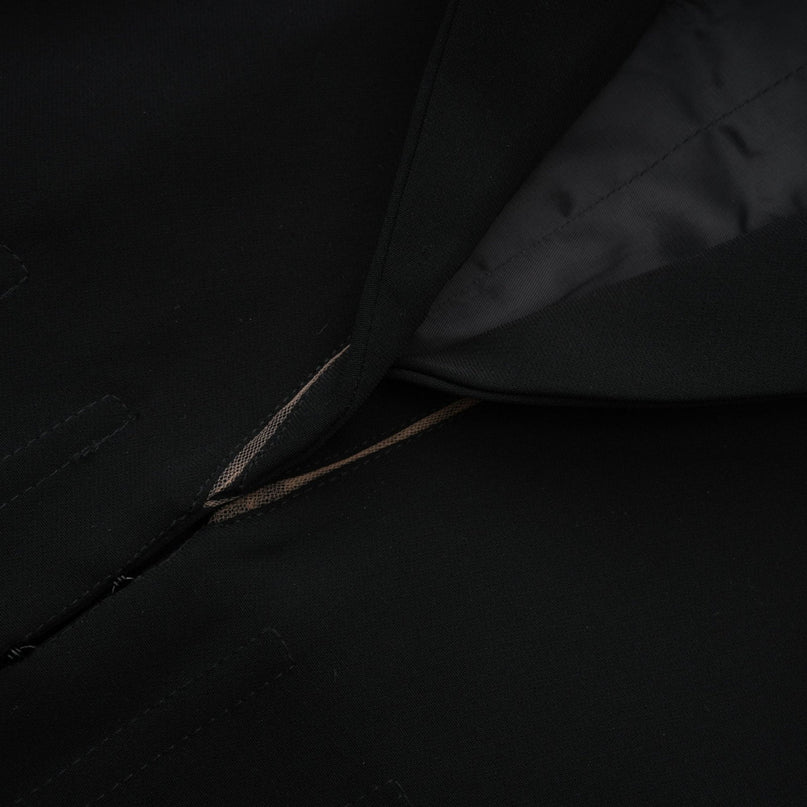 Zita Black Corset Style Panelled Jacket