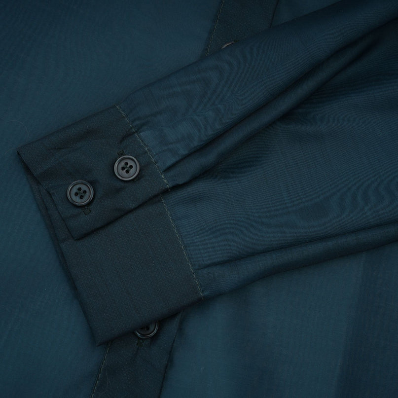 Zoé darkgreen ribbon tieneck shirt  skirt matching set