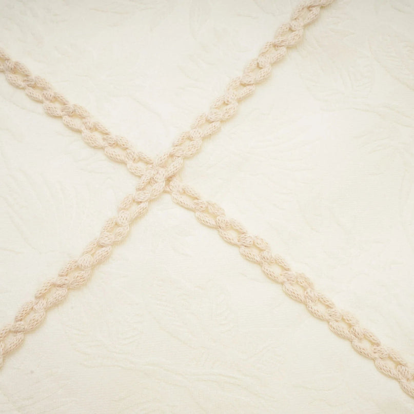 Zoe White Floral Embroidery A-line Midi Dress